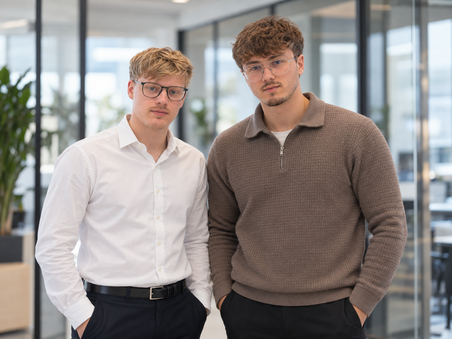 Daniel und Felix von ZurlegIT